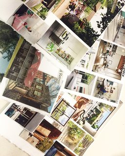 7 People to Follow on Dwell Right Now - Photo 2 of 7 - San Francisco photographer Nikki Janda’s inspiration board, composed of old clippings from Dwell issues, was guaranteed to grab our attention. See her profile for studies in color and modern architecture. 