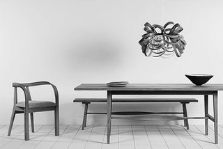 The Modern Revival of Steam Bending Wood - Photo 7 of 7 - The Butterfly Pendant and Arbor Chair