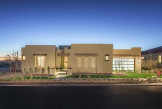 Typically modern design tends to be more boxy and geometric, using fewer materials. 