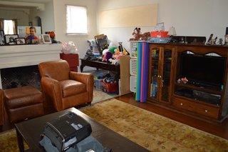 A family room gets a hi-tech modern makeover - Photo 1 of 10 -