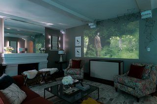 A family room gets a hi-tech modern makeover - Photo 5 of 10 -