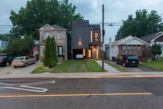 Slim Is in For These 10 Skinny Homes - Photo 3 of 10 - main elevation