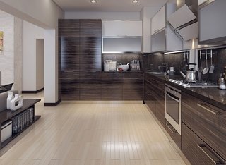 Select perfect flooring to give a new look to your kitchen - Photo 1 of 3 - Kitchen Flooring