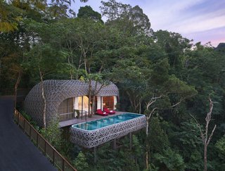 Escape to the Jungle in One of These Modern Forested Retreats - Photo 5 of 10 - Opened in 2015, Keemala—which is located in Kamala Village in Phuket, Thailand—offers four types of private accommodation options including Clay Cottages, Tent Villas, Tree Houses, and Bird’s Nest Villas. All villas come with pools and views of the jungle canopy. 