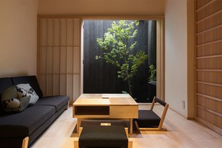 7 Modern Japanese Hotels That Will Help You Find Your Zen - Photo 4 of 7 - Built more than 100 years ago, these two traditional townhouses in Kyoto were restored and transformed into modern, clean-lined serviced apartments.