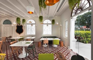 12 Modern Hotels in Historic Buildings Around the World - Photo 13 of 24 - This almost 100-year-old landmark colonial mansion in the UNESCO heritage city of Georgetown in Penang was given new life as a hotel by its Malaysian owners who worked with the Singapore architects at Ministry of Design to create eight dreamy guest rooms with hints of colonial splendor.