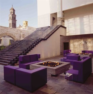 12 Modern Hotels in Historic Buildings Around the World - Photo 24 of 24 - The interiors of La Purificadora in Puebla, Mexico