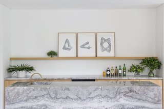 How to Design a Kitchen That’s Ideal For Entertaining—and Shop Our Picks - Photo 4 of 9 - Shown here is the wet bar in Apartment G, designed by Takenouchi Webb.