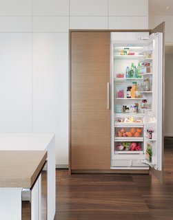 How to Design a Kitchen That’s Ideal For Entertaining—and Shop Our Picks - Photo 5 of 9 - Integrated built-in refrigeration unit with smart-touch controls from Sub-Zero.