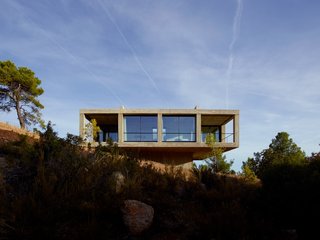 Stacked Concrete Squares Make Up This Incredible Vacation Home in Aragon, Spain - Photo 2 of 17 -