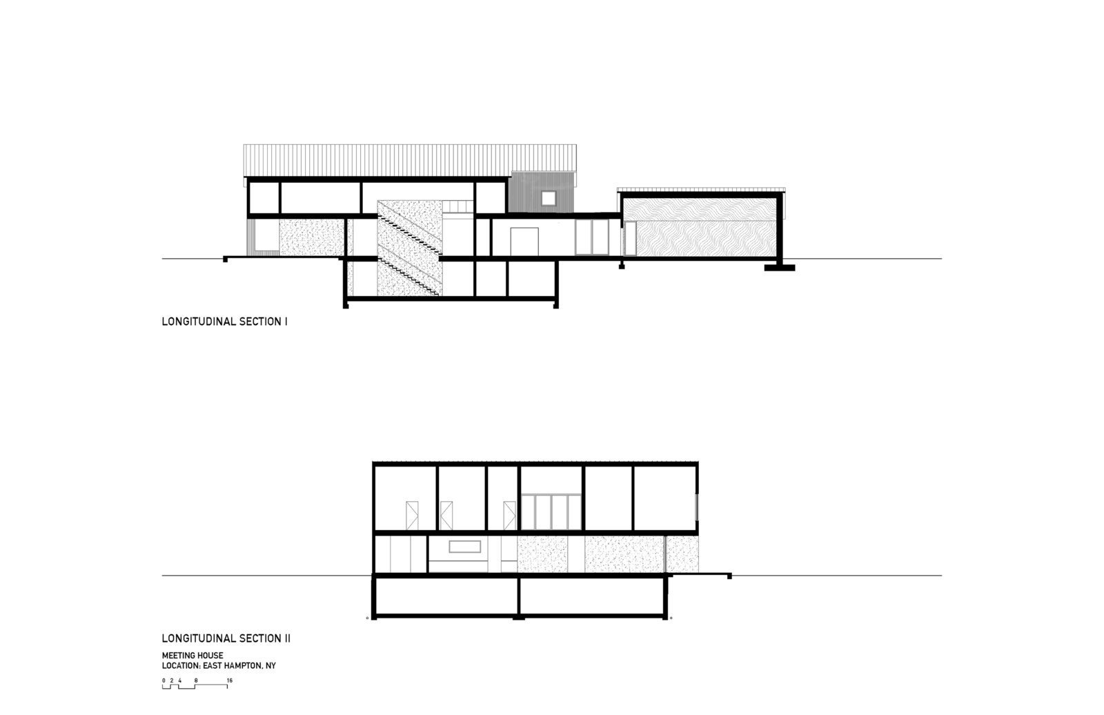 Longitudinal cross section