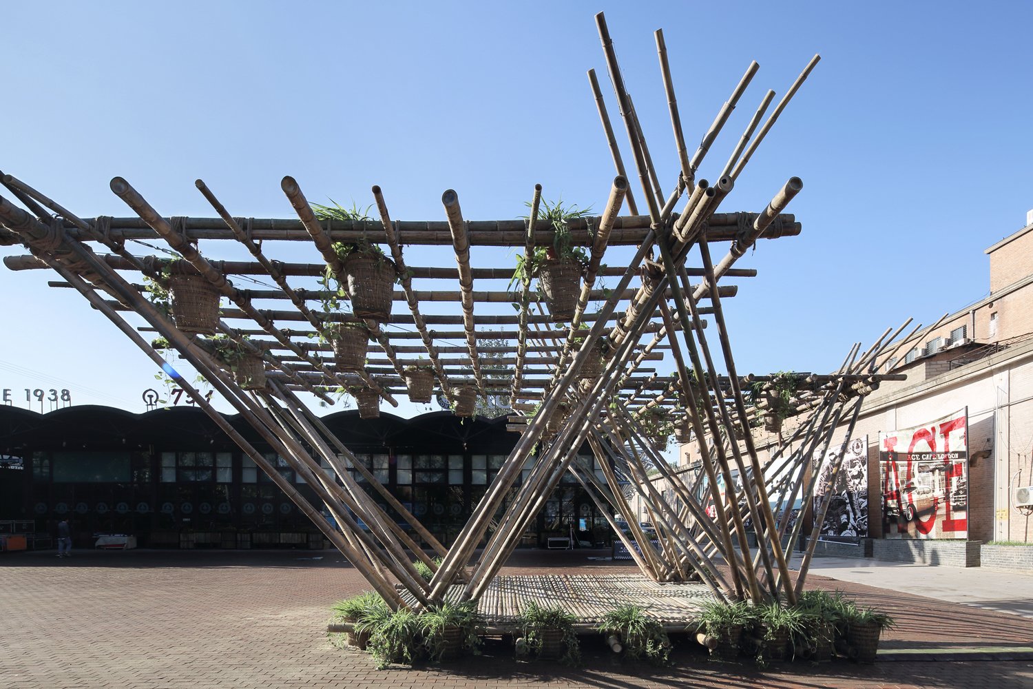 The Rising Cane pavilion by Penda | Xia Zi