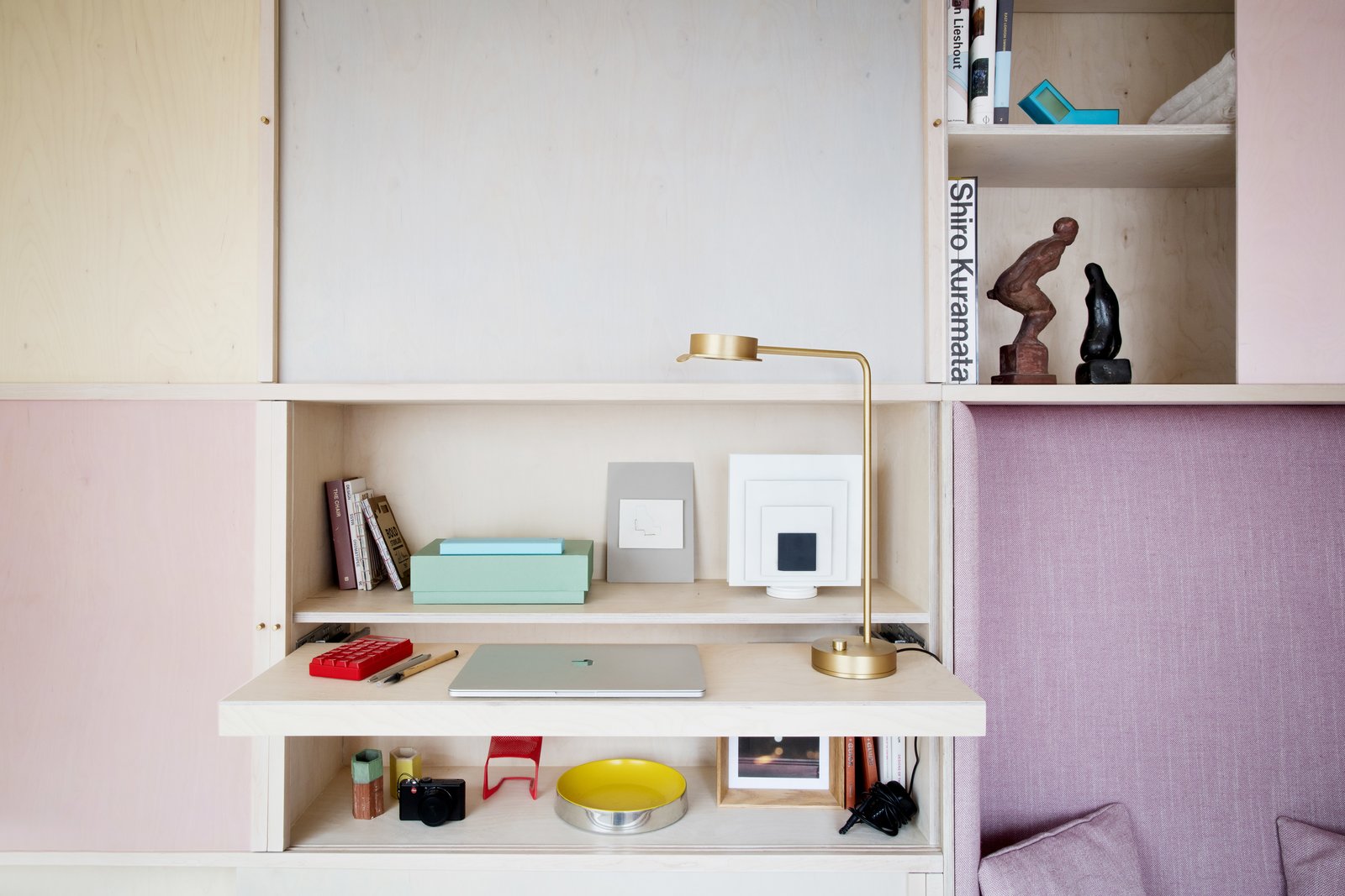 Technical equipment below is hidden below this furniture unit.