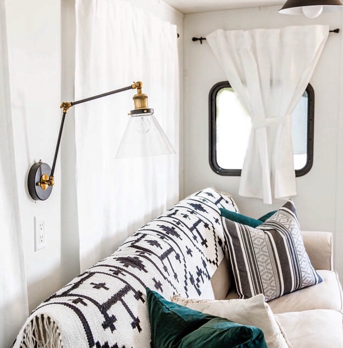 LNC Plug-in Wall Lamp with swing arm from World Market.