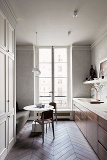 10 Dreamy Parisian Homes - Photo 6 of 10 - Simply Paris<br>The Paris kitchen of architect Joseph Dirand.