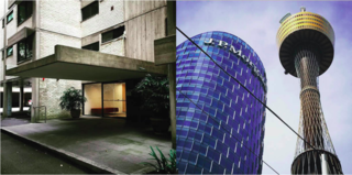 Instagram / Sydney / Australia - Photo 7 of 13 - Left: Marcus's old apartment building designed by Harry Seidler, Right: Sydney buildings including Sydney Tower, 1981, Photography: Marcus Hay for SMH, Inc