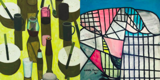 Instagram / Sydney / Australia - Photo 11 of 13 - Left: John Brack, "The Breakfast Table" 1958 and Right: Sidney Nolan, "Luna Park" 1941, At The AGNSW, Photography: Marcus Hay for SMH, Inc