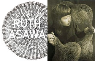 Inspiring Icons / Ruth Asawa - Photo 4 of 5 - Left: Bowl, 1950's, Right: Portrait by Imogen Cunnningham