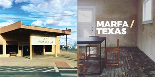 Instagram / Marfa / Texas - Photo 1 of 6 - Left: The junction, City of Marfa building, Right: Judd Foundation Photography: Marcus Hay for SMH, Inc 