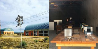 Instagram / Marfa / Texas - Photo 3 of 6 - Left: Chinati Foundation, Right: Donald Judd's workshop, Judd Foundation, Photography: Marcus Hay for SMH, Inc 