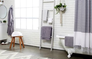 Bath Collection: Behind the Design + Styling Tips - Photo 5 of 6 - With a custom built set you can see each each item in a long shot – just like our Bedding photography; Source: Nicole LaMotte/Parachute 