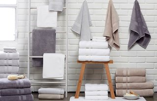 Bath Collection: Behind the Design + Styling Tips - Photo 2 of 6 - Fact: You can never have too many Towels; Source: Nicole LaMotte/Parachute