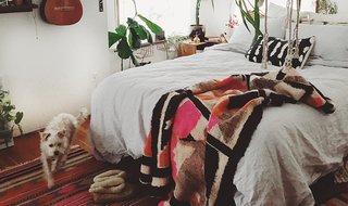 Making the bed doesn’t have to mean hospital corners; Source: Emily Katz/Parachute