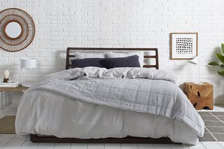 Essential Quilts: Behind the Design + Styling Tips - Photo 4 of 8 - Fifty shades of grey: Bedding edition; Source: Nicole LaMotte/Parachute