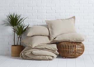 Toast Linen: Behind the Design + Styling Tips - Photo 1 of 6 - Introducing Toast Linen: The greatest thing since sliced bread; Source: Nicole LaMotte/Parachute 