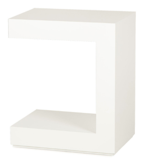 Design Trade Service picks February's top items for designers - Photo 2 of 6 - White lacquer side table