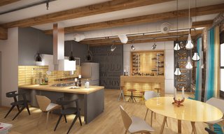 Industrial Style Heaven in this Boston Loft - Photo 7 of 7 - Competition: Boston Loft Interior, Massachusetts