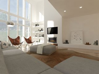 Competition: Redesign of Contemporary Living Room, Dallas, Texas