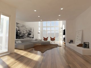 Competition: Redesign of Contemporary Living Room, Dallas, TexasCompetition: