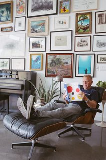 Randy Hild is a living legend in the surf industry. He helped usher in a new era in women’s surfing with the birth of Roxy. In doing so, he is partially responsible for balancing the gender ratio in the lineup and forever raised the bar for marketing in the surf world. Randy's "shack" is a mid-century home in Laguna Niguel, which is rich in California architectural history itself. His art collection, library of printed materials, and surf memorabilia collection are nothing shy of awe-inspiring.