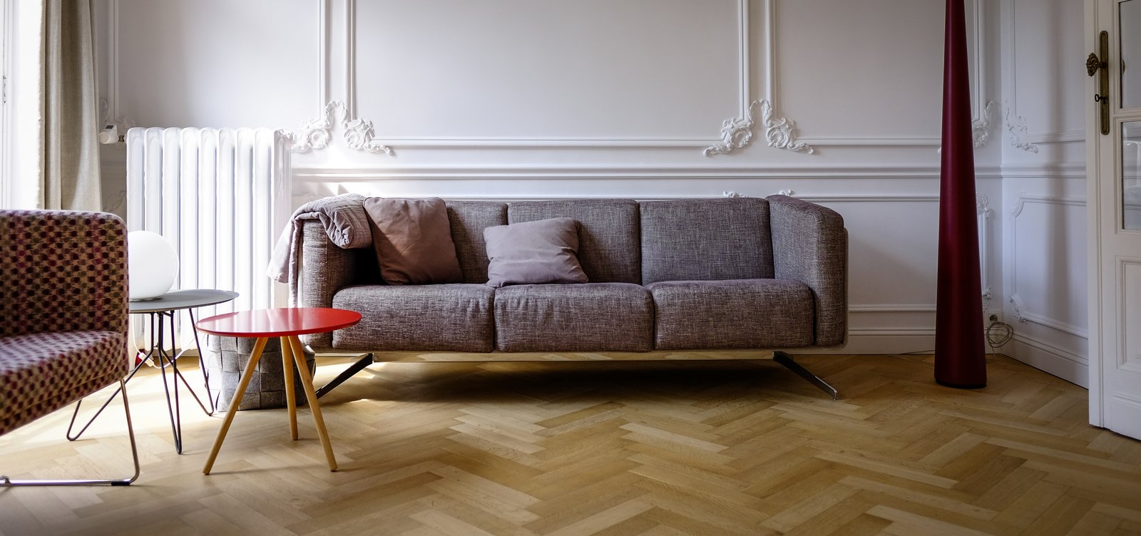 The living room