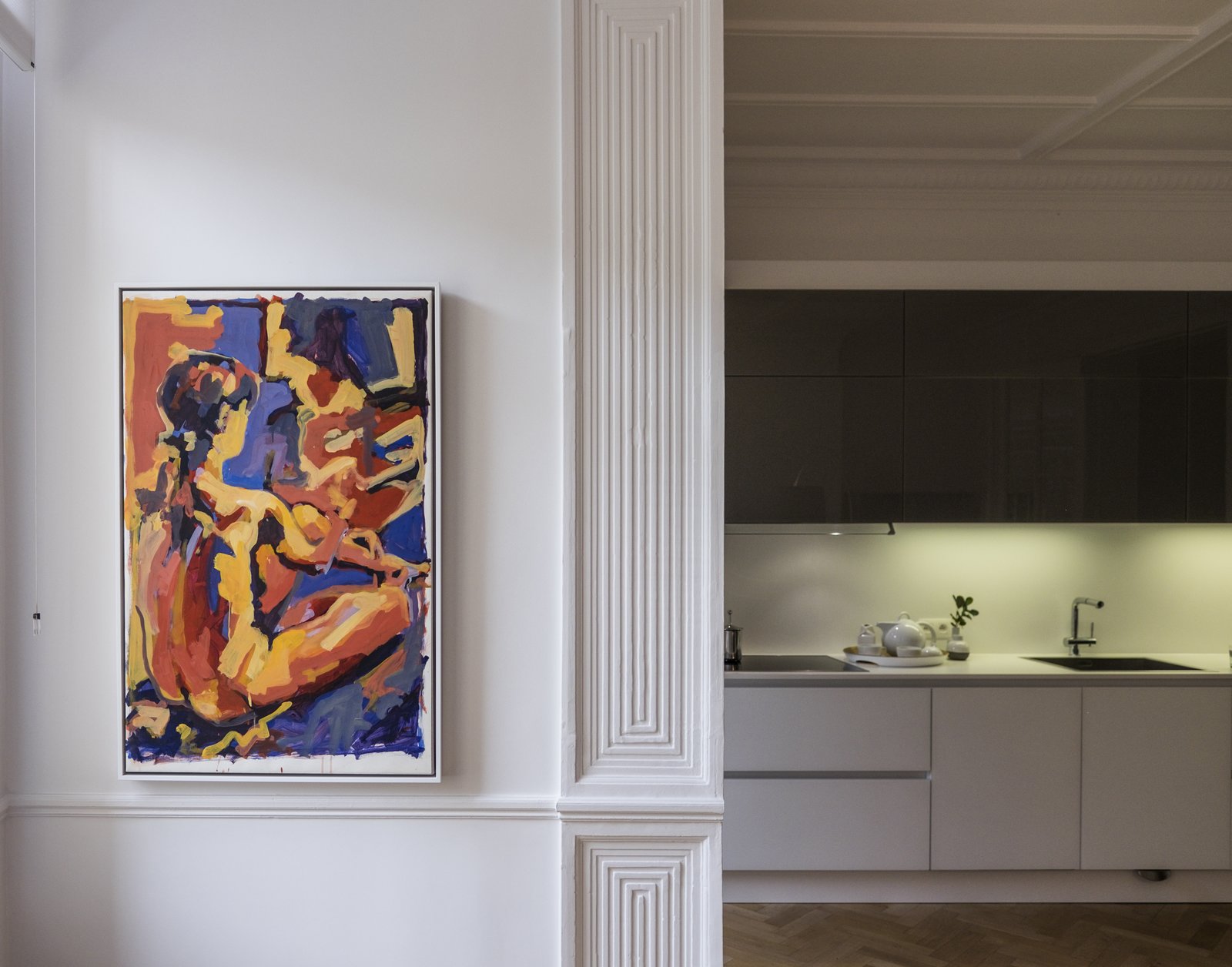 View on the kitchen