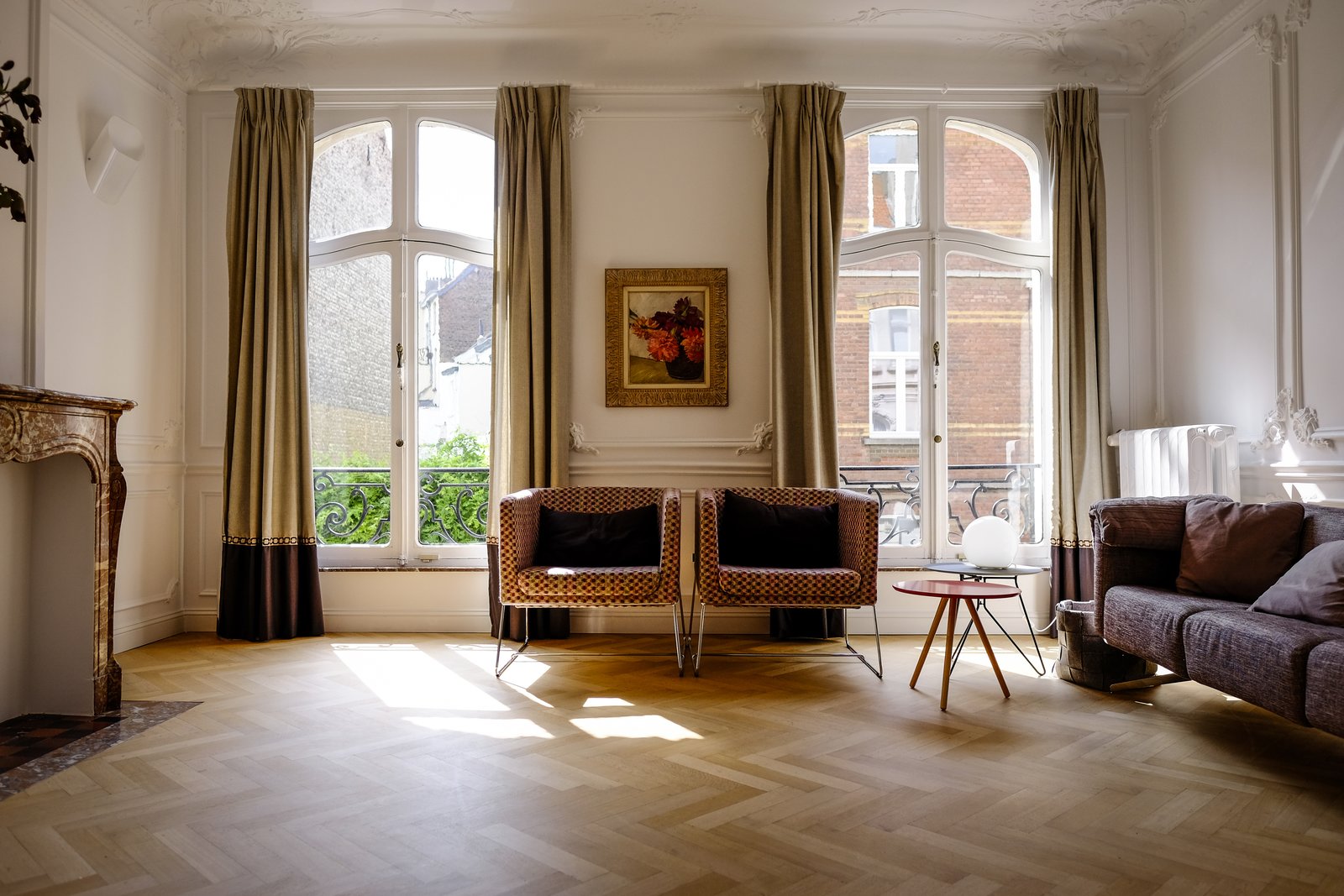 The living room