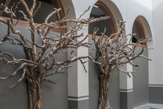 10 Creative Uses of Reclaimed Wood - Photo 7 of 10 - Sun terrance sculptures were created from reclaimed wood found in Jalisco, Mexico.
