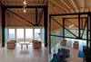 A view from the inside
When it comes to the interior of the house, it features steel structure frames that have the role to resists the vertical and horizontal loads. However, they also give a shape to the modern design. When looking from the bedroom toward the living room, one can see only the ground far below. The furniture keeps a simple and geometric line, as one might expect. There are not too many items in this house, the entire experience of living in here relies on focusing on the landscape. Photo 2 of The Cliff modern house modern home
