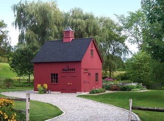 10 Prefab Barn Companies That Bring DIY to Home Building - Photo 2 of 10 - No countryside is complete without the sight of a classic red barn. Country Carpenters delivers pre-engineered, pre-cut, and color-coded post-and-beam beam building kits to most states in the U.S. 