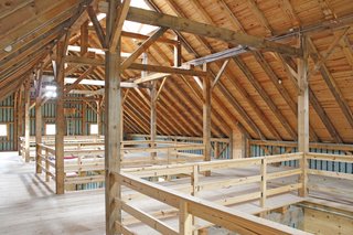 10 Prefab Barn Companies That Bring DIY to Home Building - Photo 9 of 10 - New England Barn Company adheres to the old-fashioned ethic embodied in the sturdy, long-lasting construction method of Mortise and Tenon Joinery—using pegs rather than nails. 