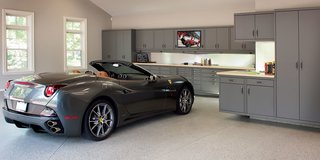 10 Prefab Garage Solutions For Auto Enthusiasts - Photo 4 of 10 - When it comes to kitting out your workspace, look to Garage Living’s signature line of modular cabinet systems which can be configured to meet your storage needs, space, and budget. 