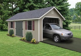 10 Prefab Garage Solutions For Auto Enthusiasts - Photo 9 of 10 - A prefabricated garage is the perfect storage solution for one car or off-road vehicles.