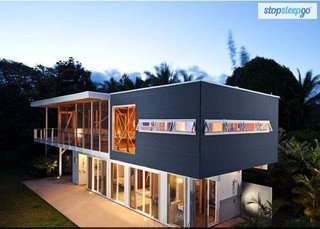 10 Dream Modern Home Rentals In Hawaii - Photo 7 of 10 - Enjoy a week or two in paradise in this modern private screen house floating in the embrace of three spectacular monkeypod trees. Located 45 minutes south of Hilo in the Puna district, Hale ‘Ohai is an elegant sanctuary, a place to rest and reflect, a place to gather for special occasions, a place from which to explore and discover the Big Island of Hawaii.
