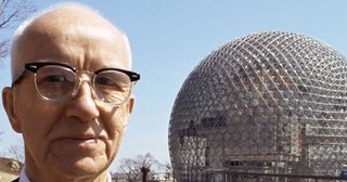 R. Buckminster Fuller is credited with inventing the geodesic dome, and designing over 3,000 of the rounded structures.