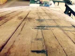 Crafting a Hollow Wood Surfboard from Old-Growth Redwood - Photo 13 of 26 - The rough cut.