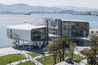 12 Renzo Piano Buildings We Love - Photo 10 of 12 - Centro Botín was the first building that Renzo Piano designed in Spain. It was imagined to be a permanent home for the art, cultural, and educational programs of Fundación Botín, Spain’s most important private cultural foundation, and will open in Santander on June 23. The 10,285-square-foot Centro Botín is located on a landmark site on Santander’s waterfront.