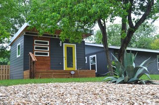 10 Kit Home Companies in the South - Photo 6 of 10 - This 14-by-16-foot modern dwelling is perfect for the Austin family who uses it as a guesthouse for visitors. It's also become a good investment, as they turn it into a short-term rental during Austin's busy spring and fall tourist seasons.