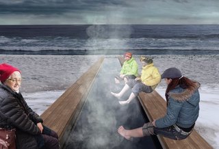 Say Goodbye to the Cold With a Look Back at Two of Toronto’s Winter Design Exhibits - Photo 1 of 5 - "I See You Ashiyu" installation by Asuka Kono and Rachel Salmela from Toronto.