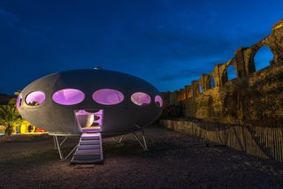 At Utopie Plastic, Futuristic Plastic Homes Make an Appearance at a 19th-Century Metal Factory - Photo 8 of 9 -